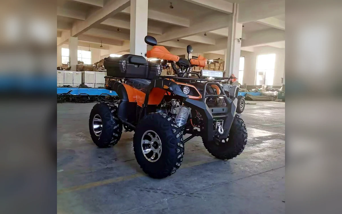 Huajia 200cc Devil Eye ATV - ATV by Huajia Machinery. The Huajia 200cc Devil Eye ATV is a utility four-wheeler equipped with front and