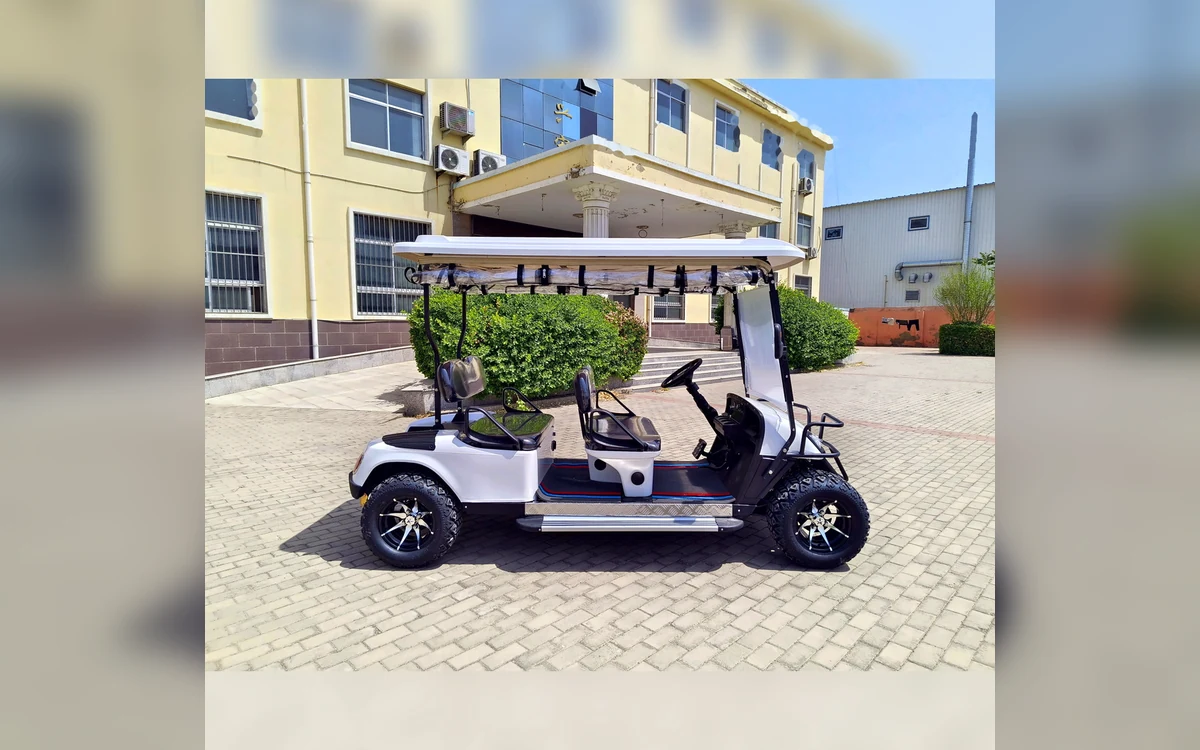 Golf & Utility Cart angle 4