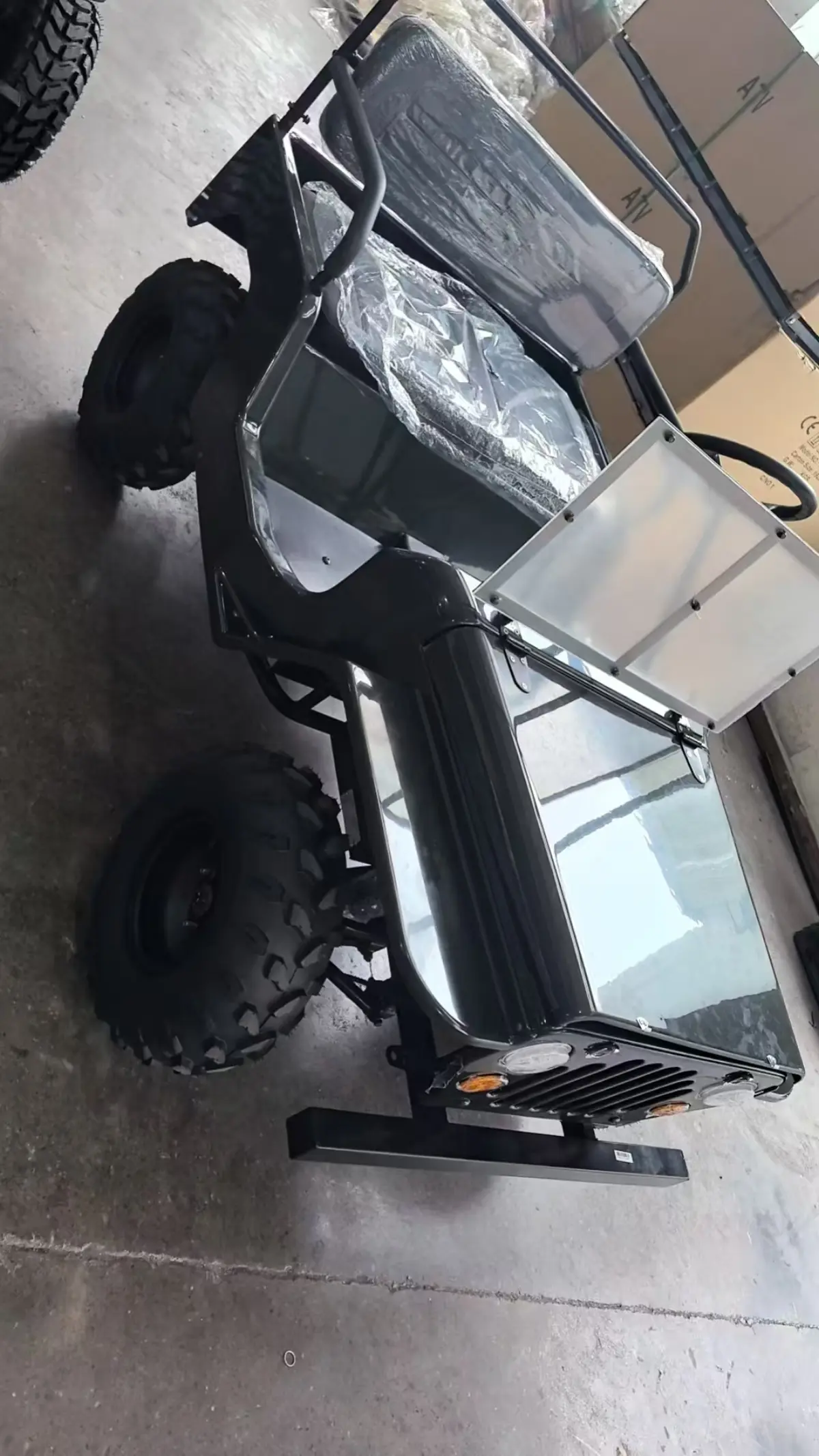 هواجا جيب - سيارة دفع رباعي by Huajia Machinery. هواجا جيب هي سيارة دفع رباعي صلبة مصممة لأكثر التضاريس تطلبًا. مبنية بقدرات دفع 