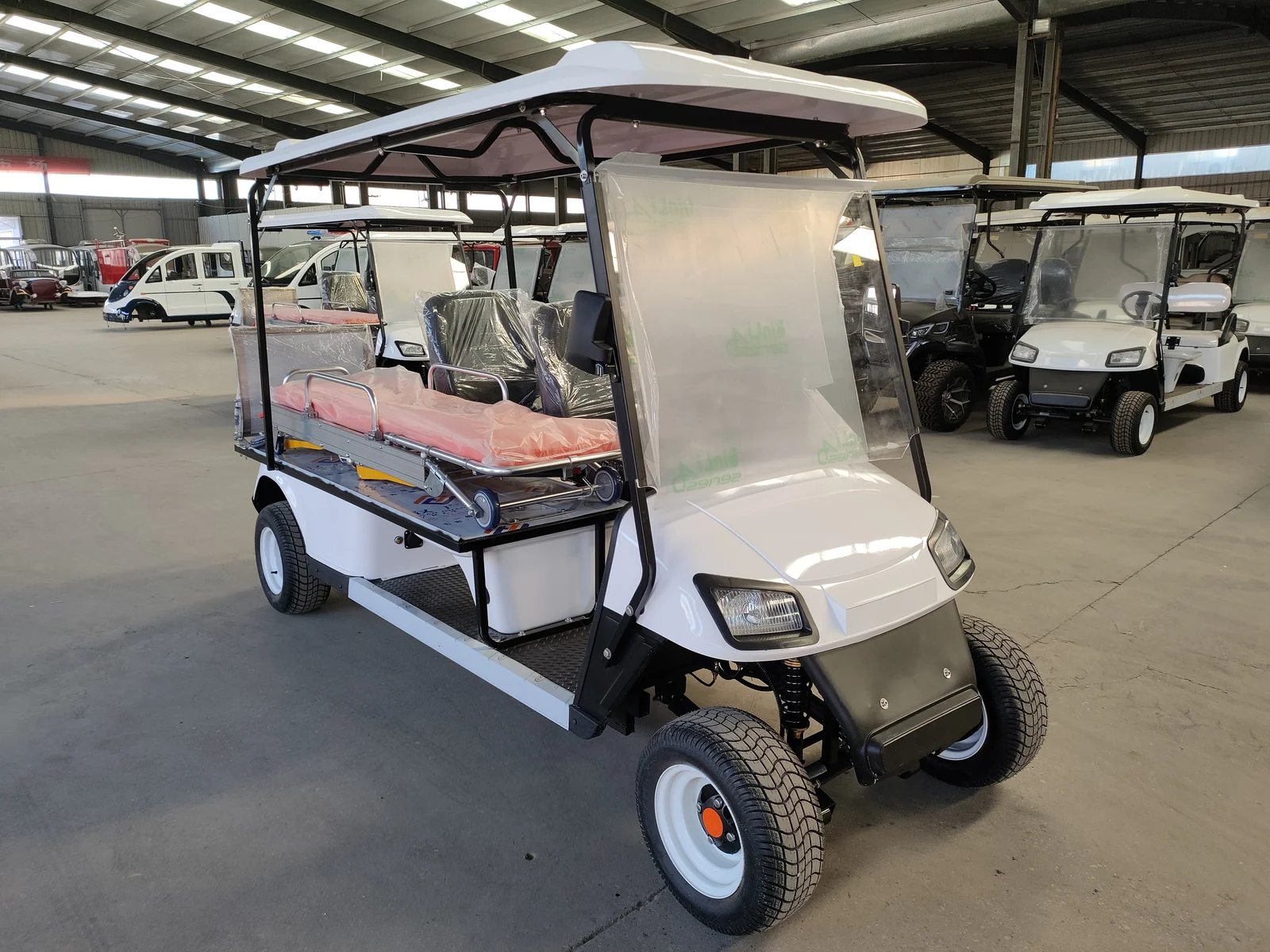 Huajia Medical Ambulance Stretcher Electric Cart - Medical & Emergency Vehicle by Huajia Machinery. The Huajia Medical Ambulance Stretcher Electric Cart is a purpose-built rapid response vehicle for h angle 6
