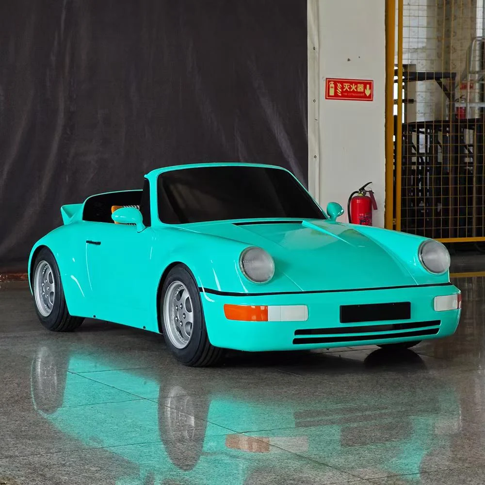 Huajia 72V 2500W Classic 964 Retro Replica Electric Drift Sports Car (80 km/h) - Retro Electric Drift Sports Car by Huajia Machinery. The Huajia 72V 2500W Classic 964 Retro Replica Electric Drift Sports Car is engineered with a mid-mo angle 3