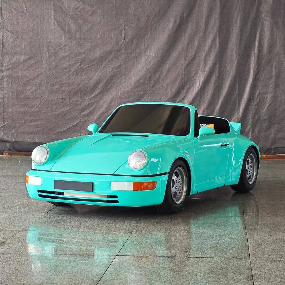 Huajia 72V 2500W Classic 964 Retro Replica Electric Drift Sports Car (80 km/h) - Retro Electric Drift Sports Car by Huajia Machinery. The Huajia 72V 2500W Classic 964 Retro Replica Electric Drift Sports Car is engineered with a mid-mo angle 4