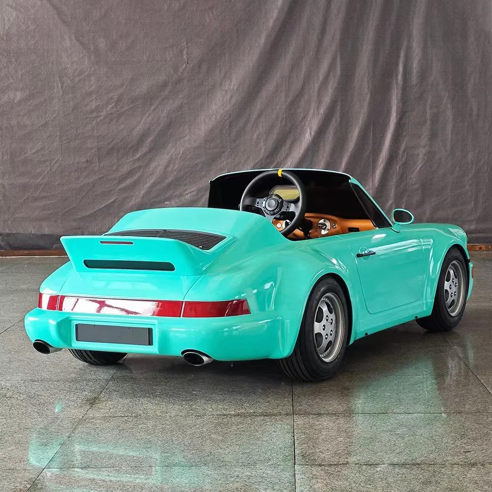 Huajia 72V 2500W Classic 964 Retro Replica Electric Drift Sports Car (80 km/h) - Retro Electric Drift Sports Car by Huajia Machinery. The Huajia 72V 2500W Classic 964 Retro Replica Electric Drift Sports Car is engineered with a mid-mo angle 5